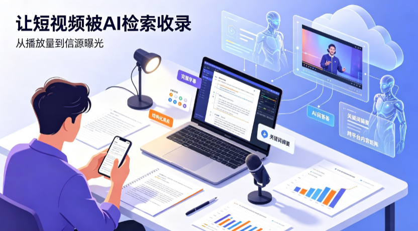 清城区短视频创作者新必修课：吃透 GEO 优化，让抖音内容被豆包、DeepSeek、元宝智能体收录